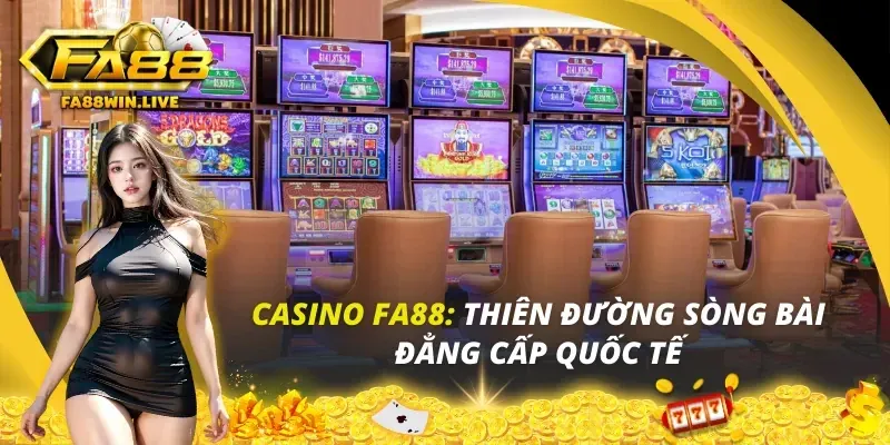 Giao diện tổng quan sòng bạc trực tuyến FVE88